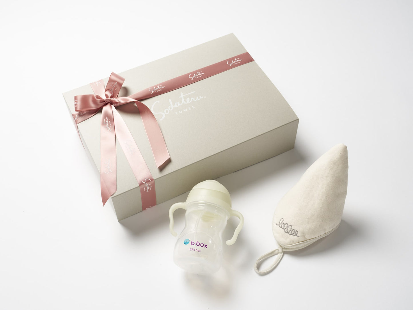 Fais moi calin！ ループハンドタオル＋Sippy cup