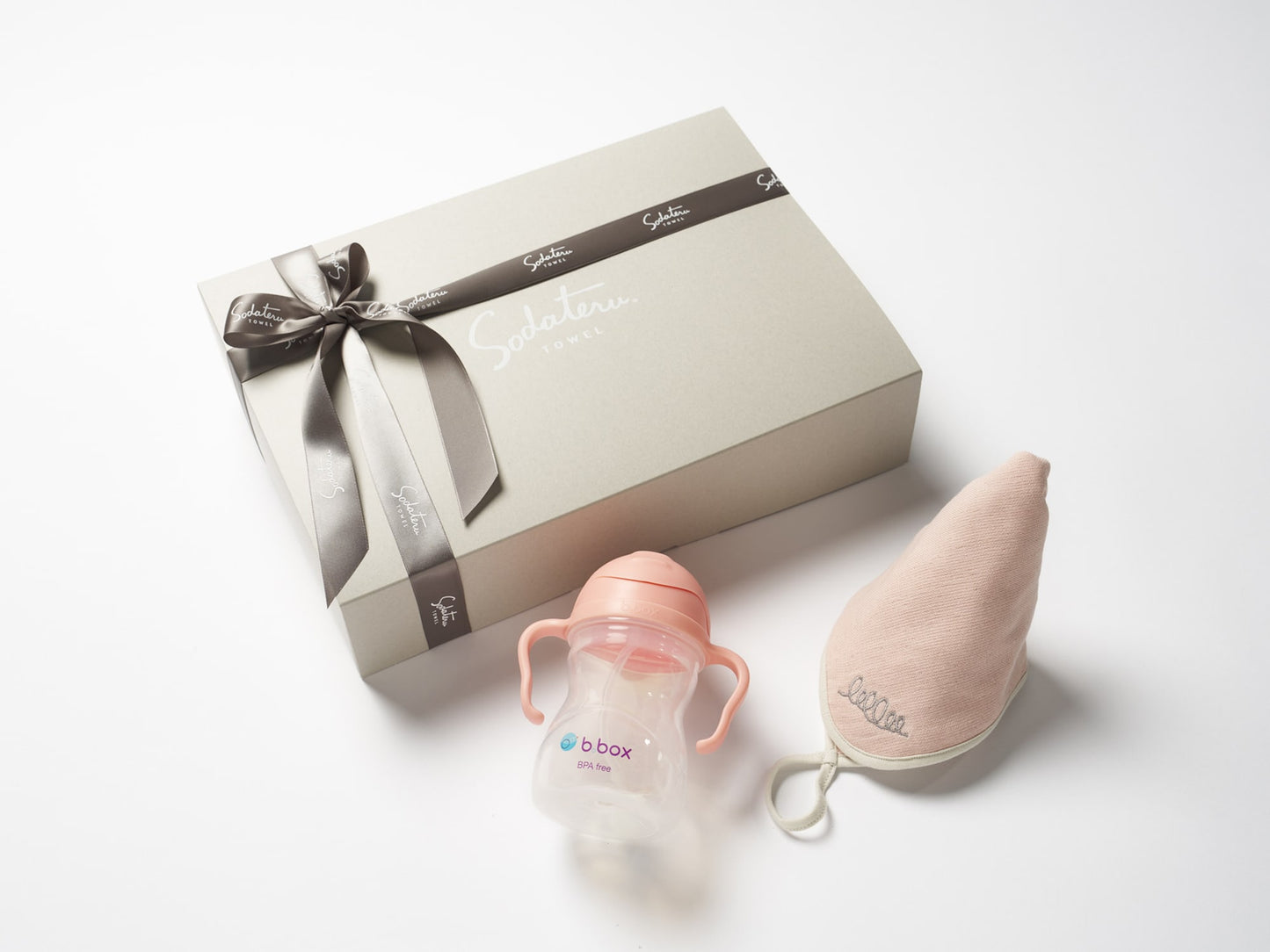 Fais moi calin！ ループハンドタオル＋Sippy cup