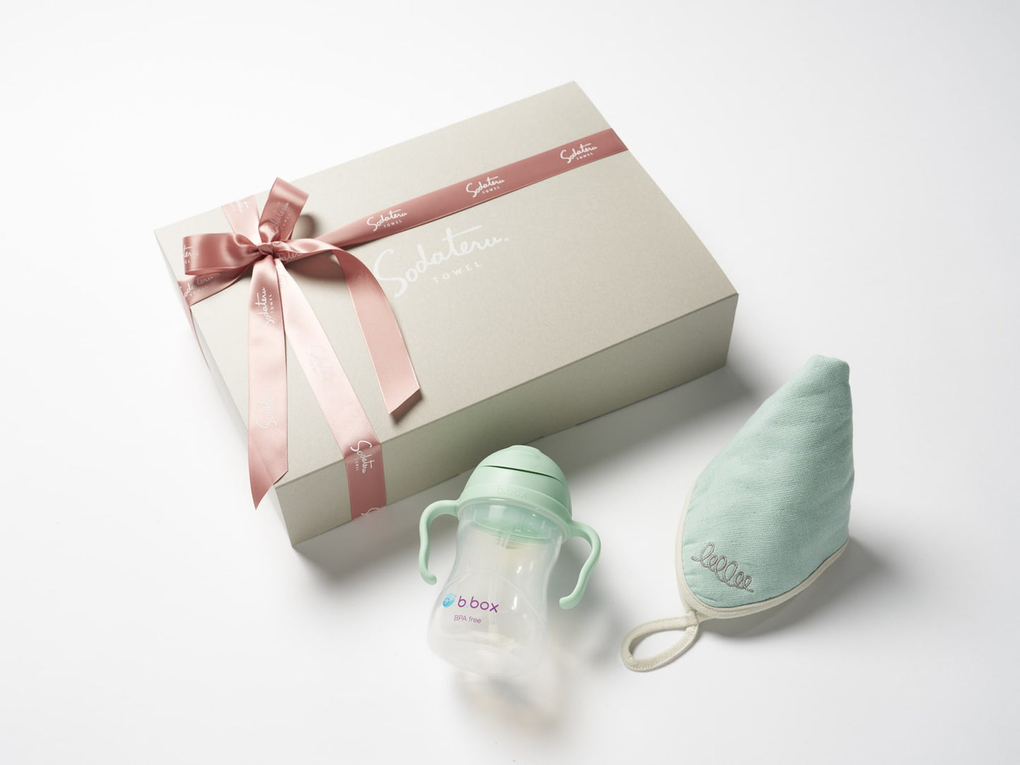 Fais moi calin！ ループハンドタオル＋Sippy cup