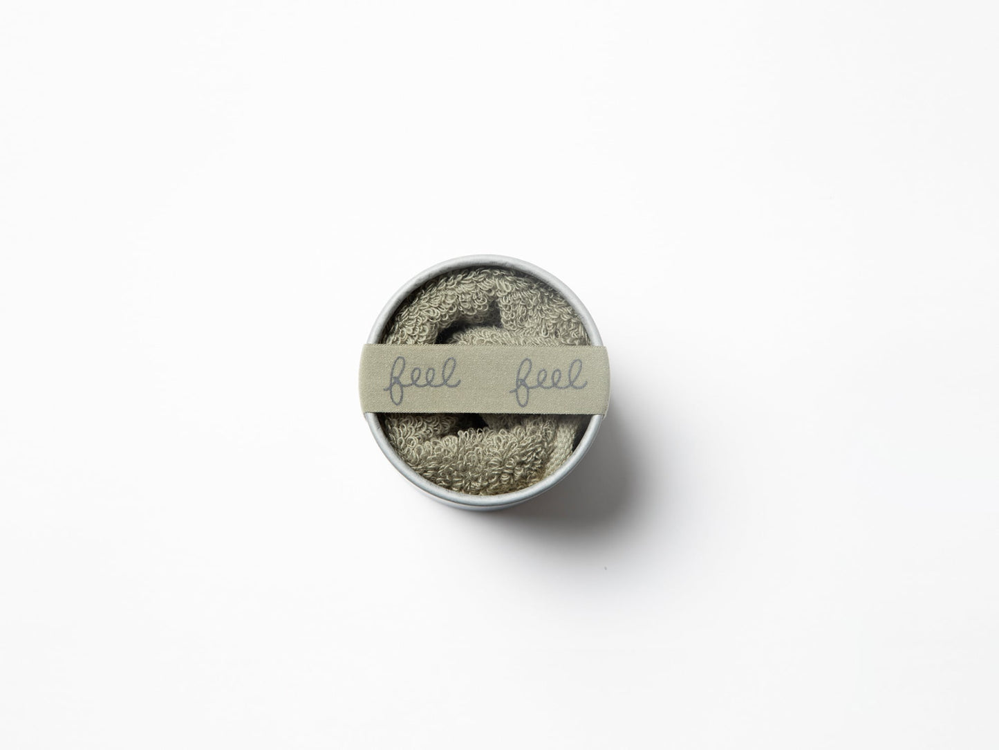 feel プチハンドタオル＋遊茶 relaxing tea(2包)ギフトセット