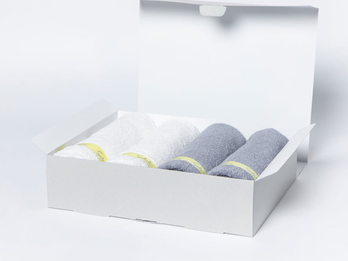 yellow ribbon bath(バスタオル) 4枚セット